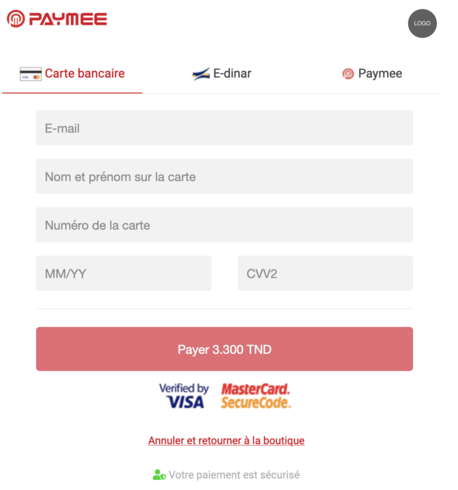 Paiement en ligne